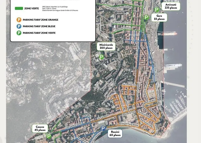 Le Du Cardinal Central/ Wifi/ à Pieds! Appartamento Ajaccio (Corsica)