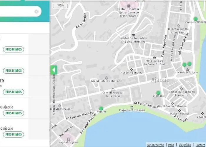 Le Du Cardinal Central/ Wifi/ à Pieds! * Ajaccio (Corsica)