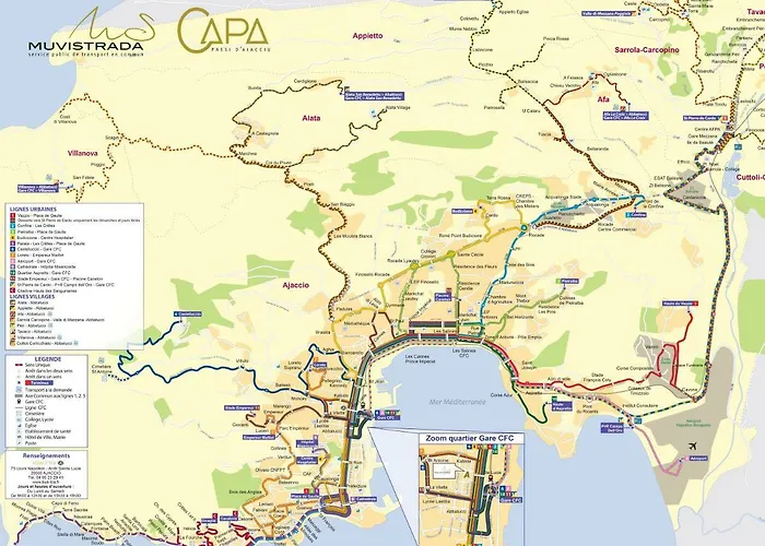 Appartamento Le Du Cardinal Central/ Wifi/ à Pieds! Ajaccio (Corsica)