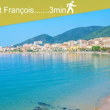 Le Du Cardinal Central/ Wifi/ A Pieds! Ajaccio (Corsica)