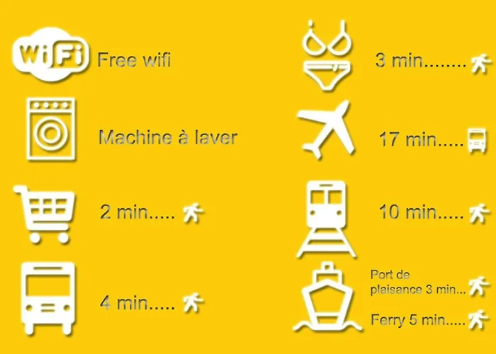 Appartement Le Du Cardinal Central/ Wifi/ A Pieds! *